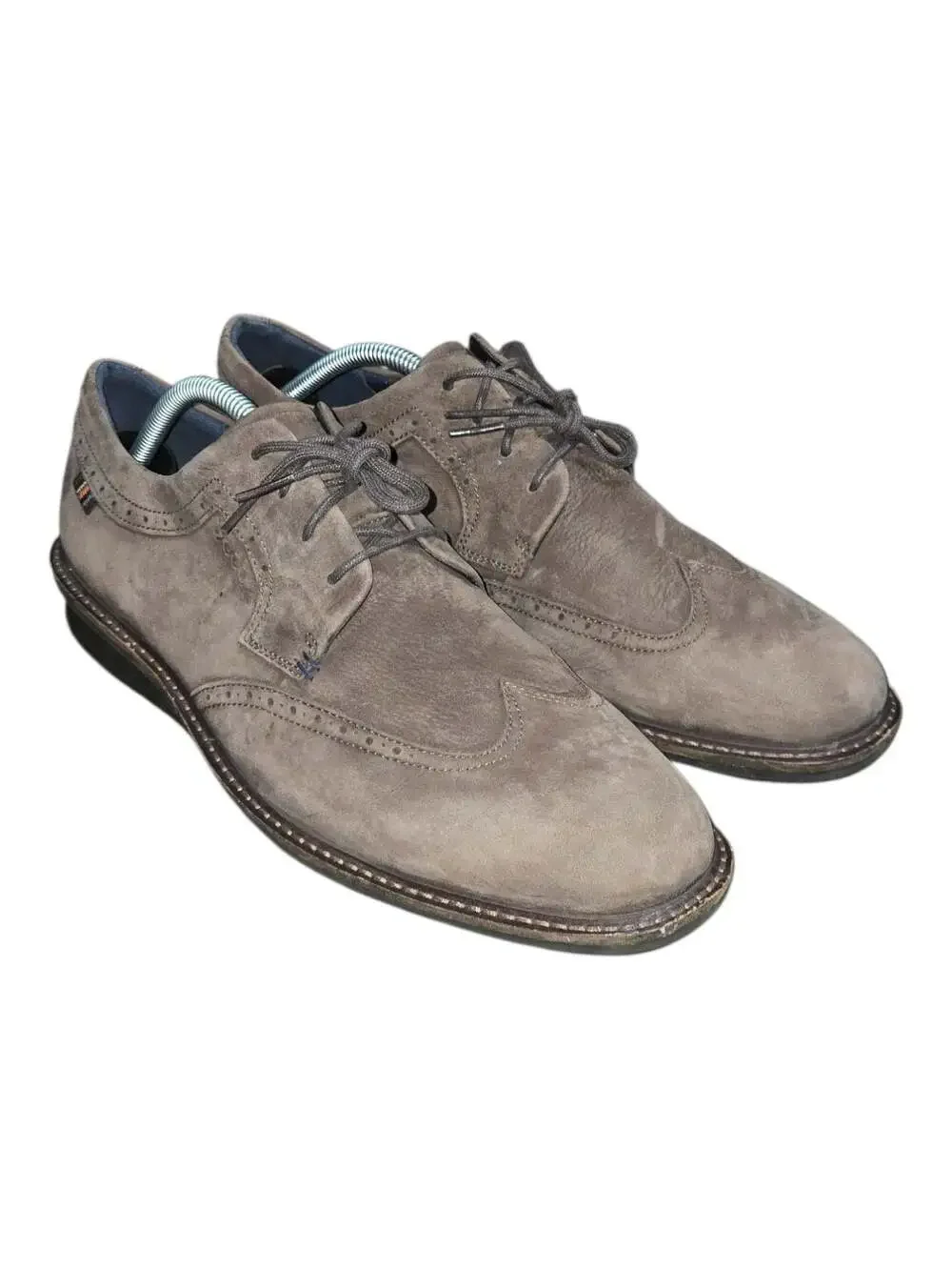 Ecco Soft City Walker Wingtip Casual Shoes Brown Mens Size EU 44 US 10/10.5